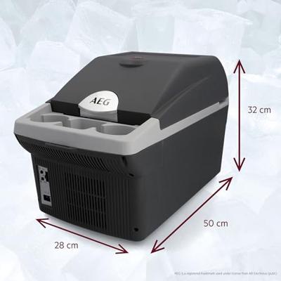 AEG Bordbar BK16 Koelbox en verwarmingsbox Thermo-elektrisch 12 V/DC Grijs 16 l Max. 20 °C onder omgevingstemperatuur AEG Bordbar BK16 Koelbox en verwarmingsbox Thermo-elektrisch 12 V/DC Grijs 16 l Max. 20 °C onder omgevingstemperatuur