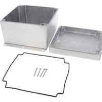 Hammond Electronics 1550Z139F Universele behuizing 160 x 160 x 102 Aluminium spuitgietwerk Aluminium 1 stuk(s) - thumbnail