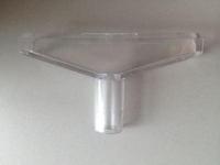 T-stuk 90 mm transp voor profiel-1 - thumbnail