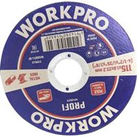 WorkPro WP406373 Doorslijpschijf 115 mm 10 stuk(s) Inox, Metaal - thumbnail