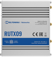 Teltonika RUTX09 LTE Cat6 Router, Aluminium - thumbnail