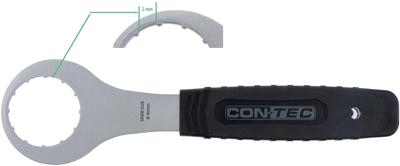CONTEC bracketset afnemer "tfp-170" ct bot.bracket puller tfp-450 sram dub 2mm
