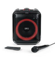 BIGBEN PARTYBTHPMAX - Draadloze lichtluidspreker - Bluetooth 5.3 - 200W - USB, SD, Aux-In - Bedrade microfoon (ideaal Karaoke) - thumbnail