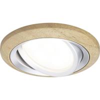 Paulmann 92240 Lanati LED-inbouwlamp LED 6 W Aluminium (gedraaid) - thumbnail