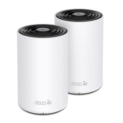TP-Link Deco XE75 Mesh Wifi 6E (2-pack) Mesh router Wit