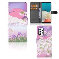 Samsung Galaxy A53 | Telefoonhoesje | Met pasjeshouder | Bird Flying - thumbnail