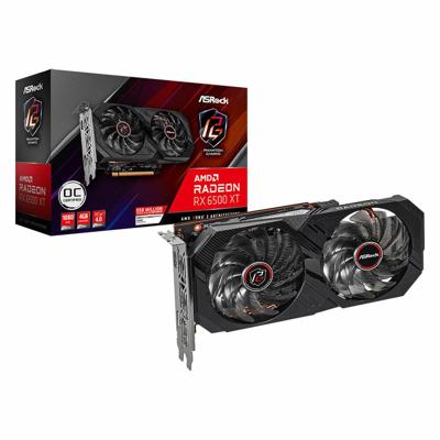 Videokaart ASRock RX6500XT PGD 4GO RADEON RX 6500 XT 4 GB GDDR6