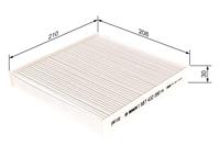 Interieurfilter M2080 - thumbnail