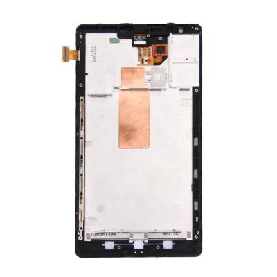 LCD-scherm + aanrakingspaneel met Frame voor Nokia Lumia 1520 (zwart)