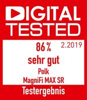 Polk MagniFi MAX Thuisbioscoopsysteem, TV-Soundbar met Draadloze Subwoofer, 5.1 Dolby Digital Decoding, DTS, Bluetooth, WLAN, Chromecast, HDMI ARC, AUX, Optische Ingang, Soundbar met Subwoofer - thumbnail