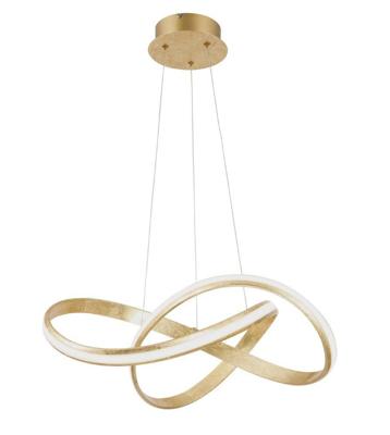 Paul Neuhaus Gouden hanglampMelinda Ø 60cm - 8291-12