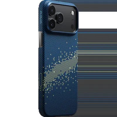 Pitaka Ultra slim hoesje iPhone 17 Pro - Milky Way Galaxy
