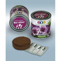 Eetbare bloemen in blik kaasjeskruid BIO - thumbnail