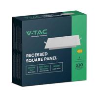 V-TAC 10477 VT-61003 LED-paneel Energielabel: E (A - G) 3 W Wit - thumbnail