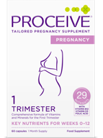 Proceive Zwangerschap Trimester 1 Capsules - thumbnail