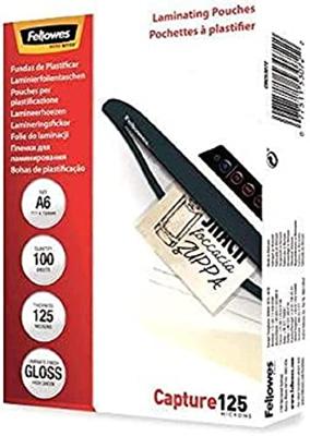 Glanzende lamineerfolie A6 125 - 100 stuks