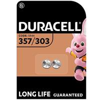 Duracell knoopbatterijen (2x) - 1.5V - 357/303 - thumbnail