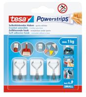 tesa Powerstrips Small Kleefhaak 3 stuks Wit, RVS Inhoud: 3 stuk(s) - thumbnail
