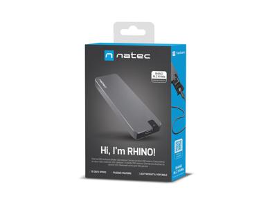 NATEC SSD BEHUIZING RHINO M.2 NVME ALUMINIUM