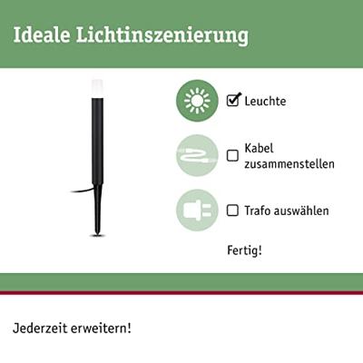 Paulmann 94536 Verlichtingssysteem Plug&Shine LED 3 W Warmwit Antraciet