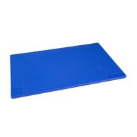 Snijplank hygiplas ldpe 450x300x10 mm blauw - thumbnail