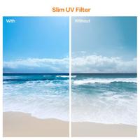 K&F Concept UV filter nano A met multi layer coating 82mm - thumbnail