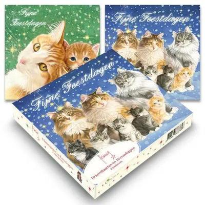 Franciens Katten Kerstkaarten Franciens Katten Kerstkaarten