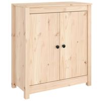 Dressoir 70x35x80 cm massief grenenhout - thumbnail