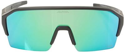 Alpina sports sportbril ram hr q-lite jade spiegellens zwart