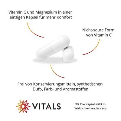 Vitamine C + Magnesium - 90 capsules