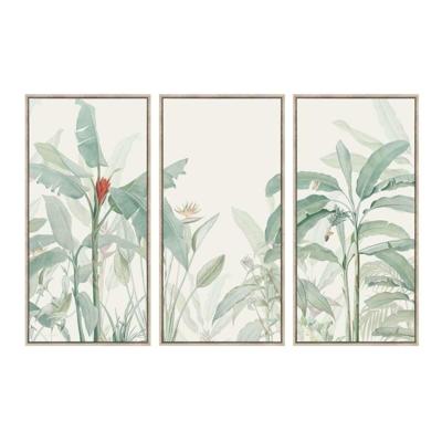 Schilderij Home ESPRIT Groen Beige Tropisch 180 x 4 x 120 cm (3 Onderdelen) Schilderij Home ESPRIT Groen Beige Tropisch 180 x 4 x 120 cm (3 Onderdelen)