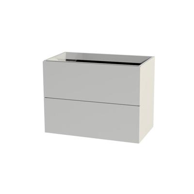 Tiger Wastafelonderkast Studio 80 cm Hoogglans Wit