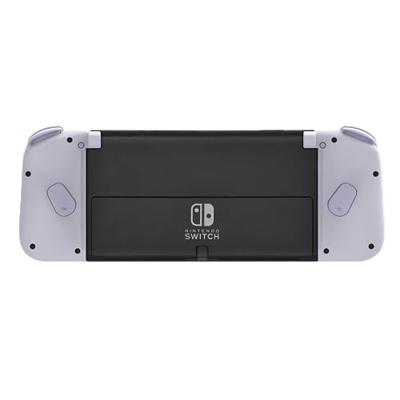 Hori Split Pad Compact Attachment Set (Violetto Lavanda) Ergonomische controller voor de draagbare modus met bekabelde adapter voor Nintendo Switch/OLED - Officieel gelicentieerd product van Nintendo