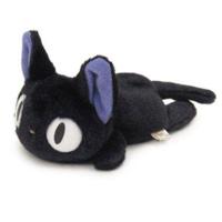 Kiki's Delivery Service Beanie Plush Figure Jiji Fluffy 15 cm - thumbnail