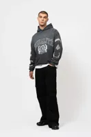 Equalité College Hoodie Heren Donkergrijs - Maat L - Kleur: DonkergrijsWit | Soccerfanshop - thumbnail
