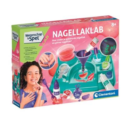 Clementoni Wetenschap en Spel Nagellaklab Clementoni Wetenschap en Spel Nagellaklab