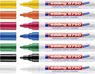 Edding Lackmarker 4-8750003 Lakmarker Blauw 2 mm, 4 mm
