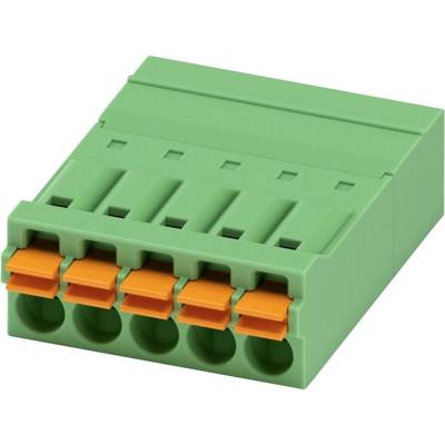 Phoenix Contact 1844015 Printplaatconnector Totaal aantal polen 5 Aantal rijen 1 50 stuk(s) Phoenix Contact 1844015 Printplaatconnector Totaal aantal polen 5 Aantal rijen 1 50 stuk(s)