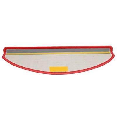 VidaXL Trapmatten 30 st 65x21x4 cm rood halfrond groot