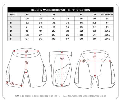 UFO PLAST protector broek "reborn mv6 protector pants ufo reborn mv6 black gr.xxl