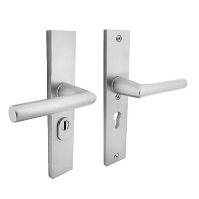 SKG3 Veiligheidsschilden rechthoekig geveerd kruk/kruk profielcilindergat 55mm met kerntrek beveilig SKG3 Veiligheidsschilden rechthoekig geveerd kruk/kruk profielcilindergat 55mm met kerntrek beveilig