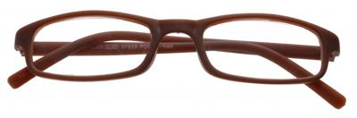 Lifetime Vision Leesbril rechthoekig unisex bruin sterkte +2.50