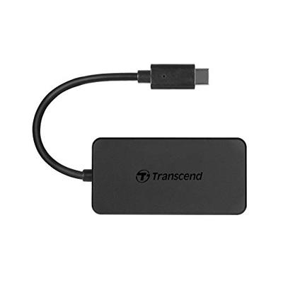 Transcend TS-HUB2C TS-HUB2C USB-hub 4 poorten USB-A USB 3.1 Gen1 5 GBit/s Zwart Transcend TS-HUB2C TS-HUB2C USB-hub 4 poorten USB-A USB 3.1 Gen1 5 GBit/s Zwart