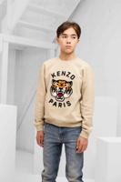 Kenzo Embroidered Tiger Sweater Kids Beige - Maat 7/8 jaar - Kleur: Beige | Soccerfanshop - thumbnail