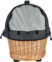 RIXEN & KAUL dierenmand, achterop "doggy basket plus" rear animal basket r&k "doggy basket plus"wicker - thumbnail