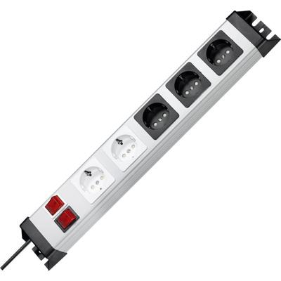 Kopp 227220014 Stekkerdoos met schakelaar 5-voudig Grijs, Zwart Randaarde stekker 1 stuk(s) Kopp 227220014 Stekkerdoos met schakelaar 5-voudig Grijs, Zwart Randaarde stekker 1 stuk(s)