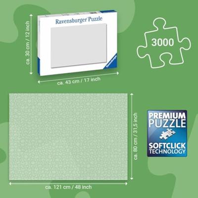 Ravensburger Legpuzzel flora en fauna wereldkaart, 3000st.