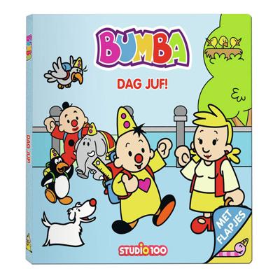 Studio 100 Bumba kartonboek - dag juf