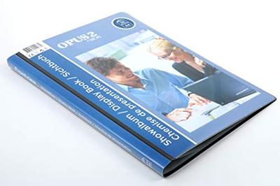 Europel showalbum Opus Frontview, ft A4, PP, 30 tassen, antraciet