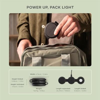 Satechi OntheGo 3-in-1 wireless oplader (15W) - Black